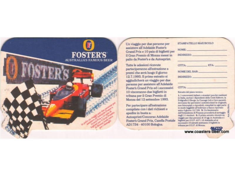 Foster`s-Italy